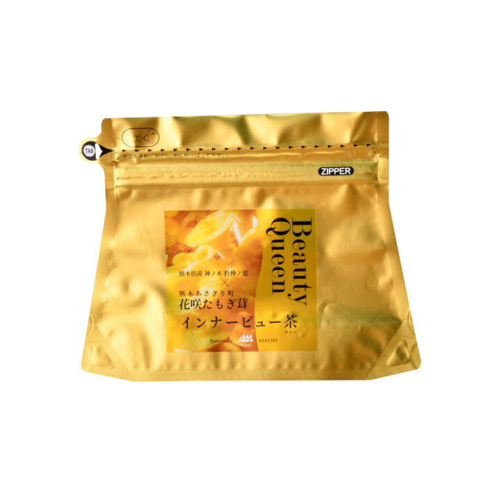 [HINODE] JAPANESE TAMOGI GOLDEN OYSTER MUSHOOM TEA – DETOX BEAUTY TEA FROM KUMAMOTO – TEA BAG 1