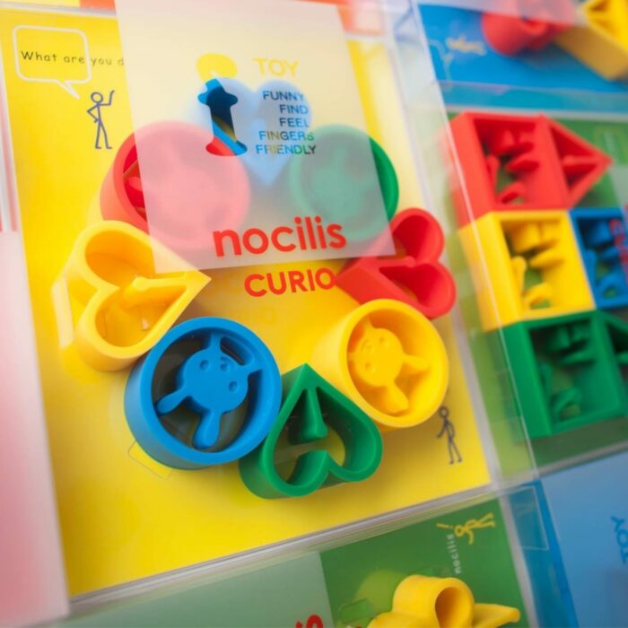 [NOCILIS] CREATIVE LEARNING TOY – AWARDS WINNING CURIO ASSORTED EDUCATIONAL SHAPES MADE IN JAPAN 1