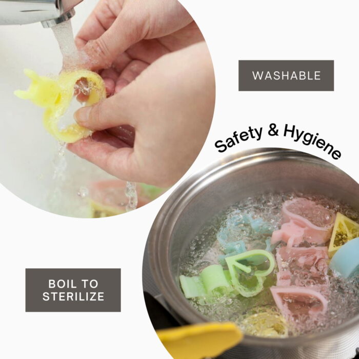 [NOCILIS] CREATIVE LEARNING TOY EGG - EDUCATIONAL SHAPES FOR KIDS – WASHABLE BOIL TO STERILIZE 4