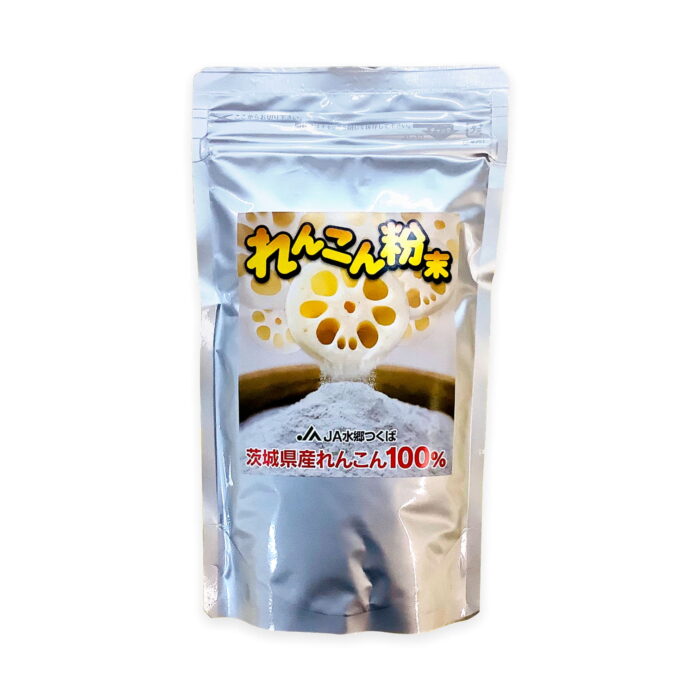 [HINODE] JAPANESE LOTUS ROOT POWDER 100 PERCENT – DRINK COOK BAKE – NATURAL PRODUCE FROM IBARAKI 1