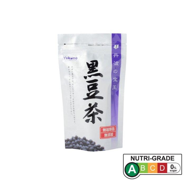 [HINODE] KUROMAME-CHA JAPANESE TAMBA BLACK SOYBEAN TEA – ANTIOXIDANT CAFFEINE FREE NON-GMO – TEABAG 7