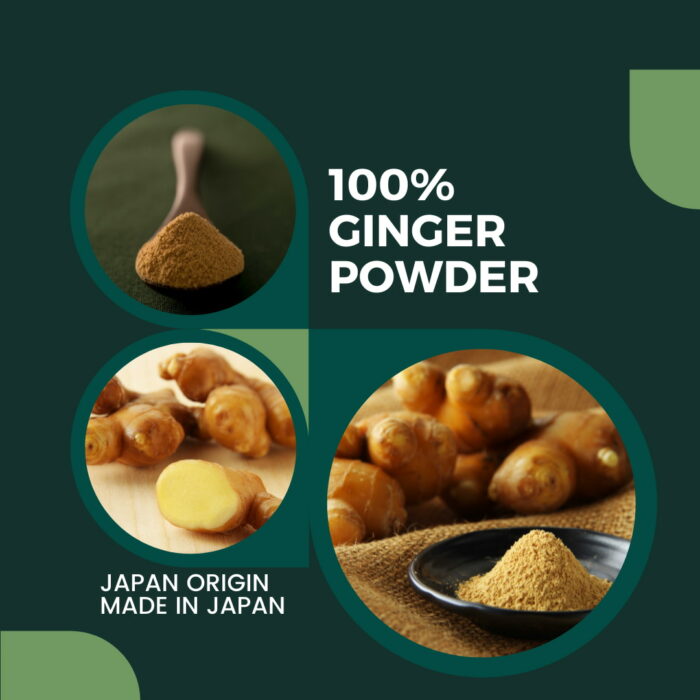 [HINODE] JAPANESE GINGER POWDER 100 PERCENT – DRINK COOK BAKE – NATURAL PRODUCE FROM KOCHI 3