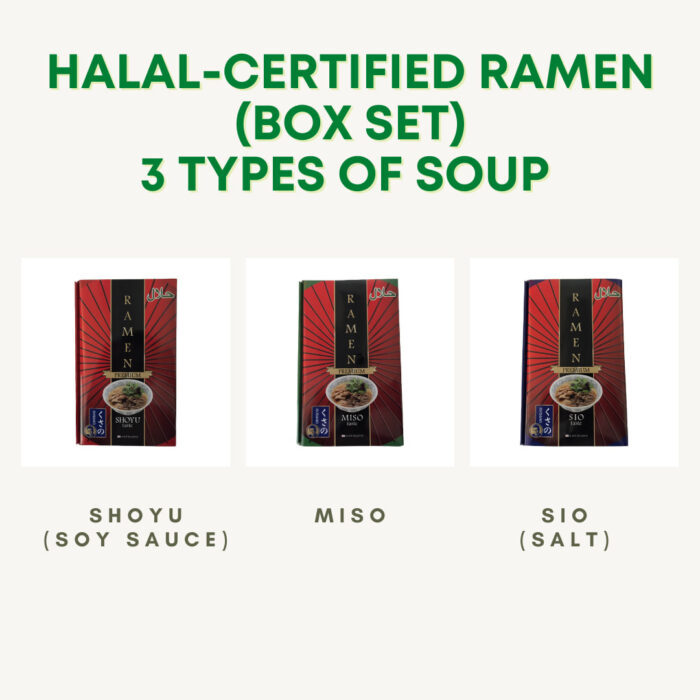 [HINODE] HALAL-CERTIFIED PREMIUM RAMEN BOX SET WITH CLEAR SHIO SALT SOUP – RETAIL HOME AND OEM 2