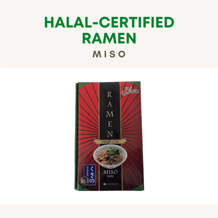 [HINODE] HALAL-CERTIFIED PREMIUM RAMEN BOX SET WITH MISO SOUP – RETAIL HOME AND OEM 3
