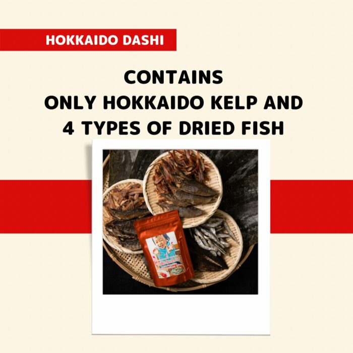 [HINODE] HOKKAIDO DASHI STOCK – NO ADDITIVE NATURAL UMAMI KOMBU KELP FISH BROTH – HEALTHY SOUP PACK 3