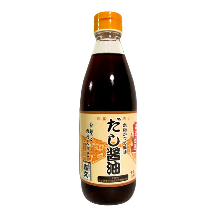 Hinode Moribun Gourmet Soy Sauce (Naturally Brewed Japanese Dashi Shoyu) 360ml 1