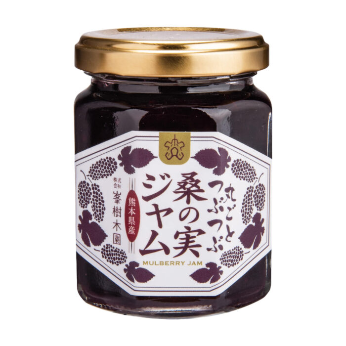 [HINODE] KUMAMOTO PREMIUM NATURAL MULBERRY FRUIT JAM – NO ADDITIVE GAP CERTIFIED – GLASS BOTTLE 1