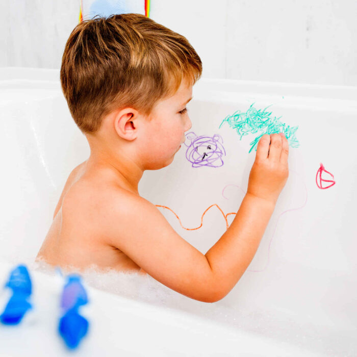 [KITPAS] RICE WAX BATH SHOWER CRAYON 10COL – DRAW ON WET SURFACE WATERPROOF FLOAT ON WATER NON TOXIC 3