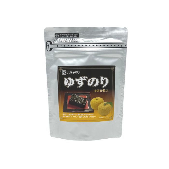 Nagai Hinode Nori Japanese Crispy Seaweed Yuzu Flavor - 40PCS 1