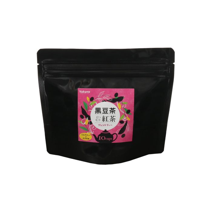 Hinode Tea Yakuno English Black Kuromame Black Bean Blend 10x2.5g Teabags 1